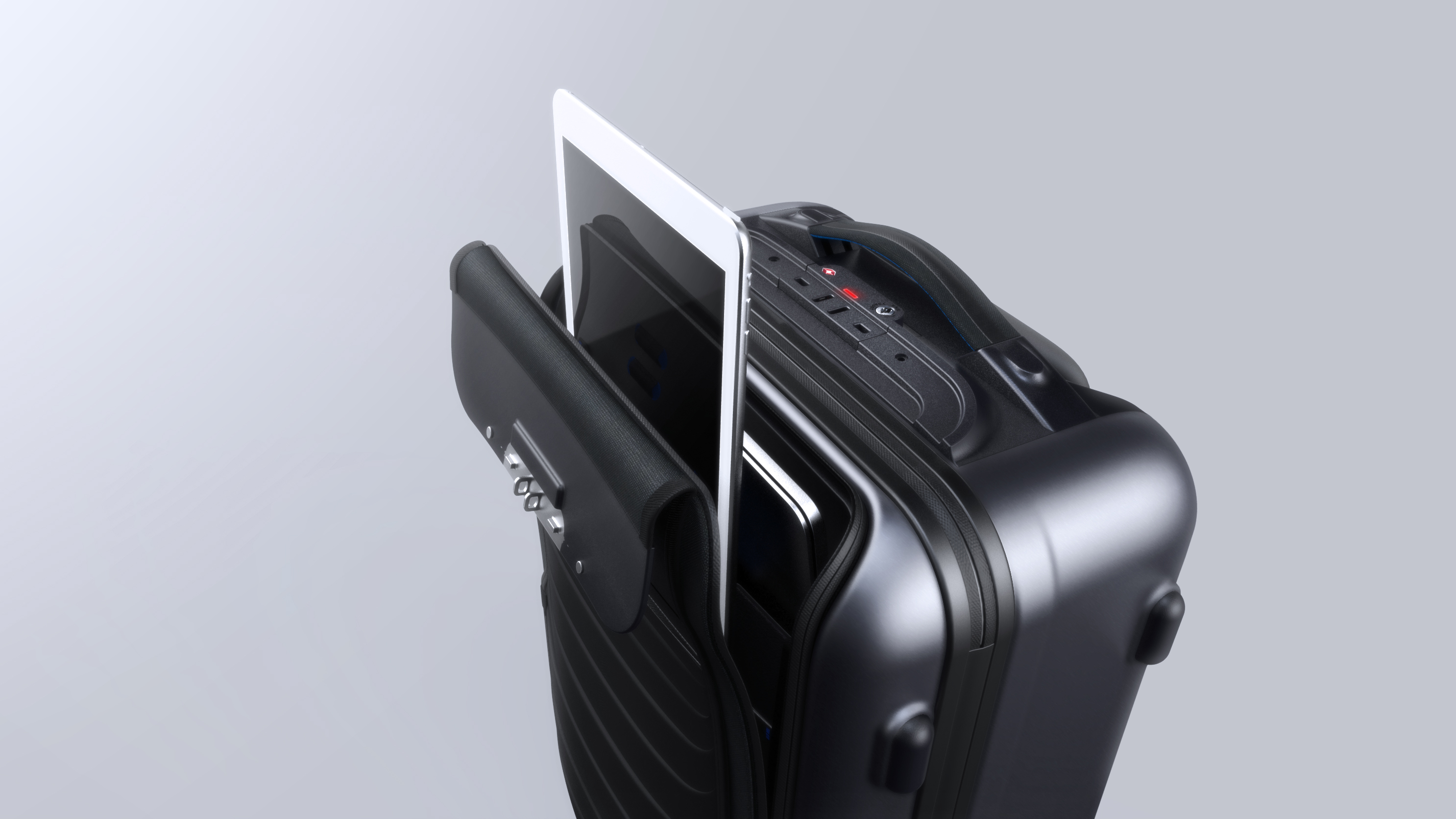 Bluesmart et rangement des tablettes et ordinateurs