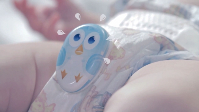 Huggies - Couche connectée